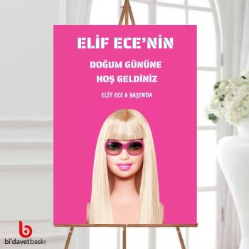 Çocuk Doğum Günü Karşılama Panosu