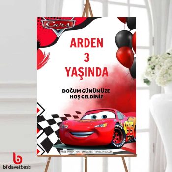 Çocuk Doğum Günü Karşılama Panosu