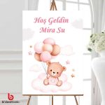 Dünyaya Hoşgeldin Karşılama Panosu