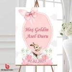 Dünyaya Hoşgeldin Karşılama Panosu