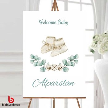 Dünyaya Hoşgeldin Karşılama Panosu