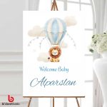 Dünyaya Hoşgeldin Karşılama Panosu