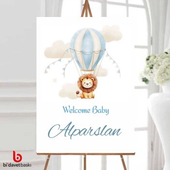 Dünyaya Hoşgeldin Karşılama Panosu