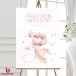 Bebek Çocuk Mevlüdü Karşılama Panosu