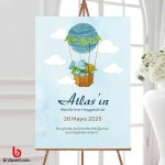 Bebek Mevlütü Karşılama Panosu