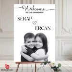 Fotoğraflı Karşılama Panosu 50x70 cm