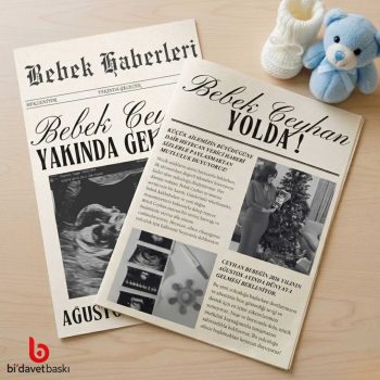 Kişiye Özel Bebek Gazetesi