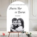 Fotoğraflı Karşılama Panosu