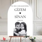 Fotoğraflı Karşılama Panosu 50x70 cm