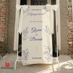 Kişiye Özel Nişan Düğün Brandası