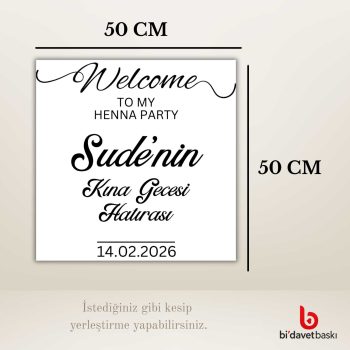 Kına Gecesi Ayna Yazısı